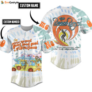 The Beach Boys Baseball Jersey For Men Women And Kids Gift