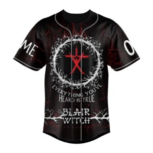 The Blair Witch Project Baseball Jersey For Men Women And Kids Gift 1