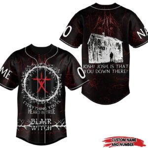 The Blair Witch Project Baseball Jersey For Men Women And Kids Gift for Fans 1