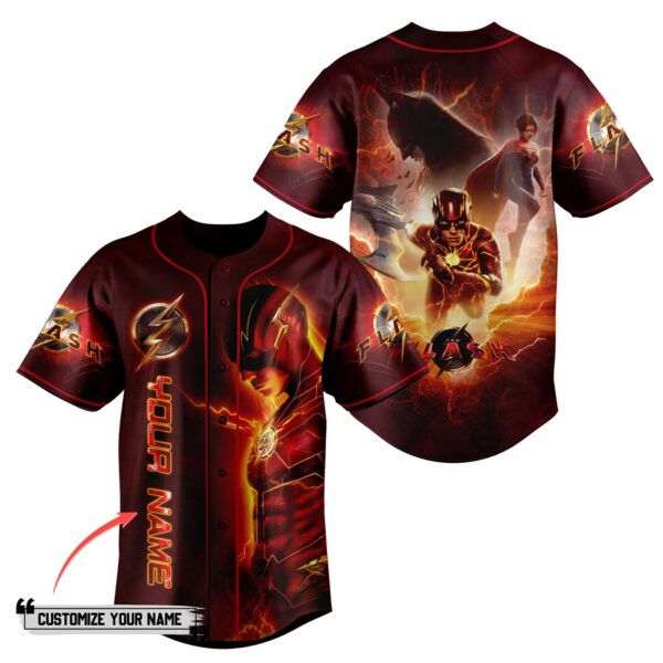 The Flash Baseball Jersey For Men Women And Kids Gift for Fans