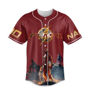 The Flash Baseball Jersey For Men Women And Kids Gift for Fans 1