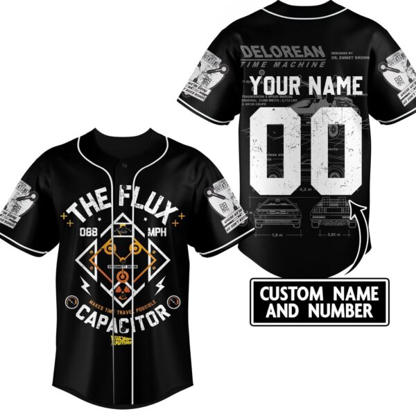 The Flux Baseball Jersey For Men Women And Kids Gift for Fans