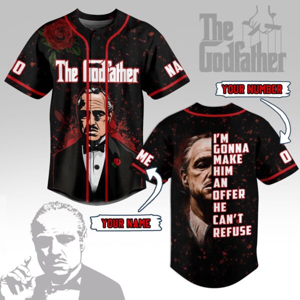 The Godfather Baseball Jersey For Men Women And Kids Gift for Fans