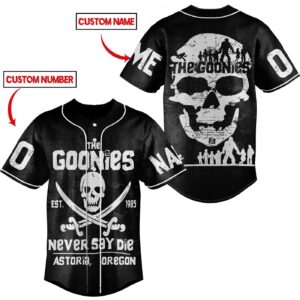 The Goonies Baseball Jersey For Men Women And Kids Gift for Fans 1