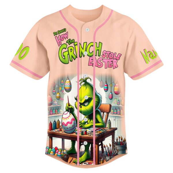 The Grinch Baseball Jersey For Men Women And Kids Gift