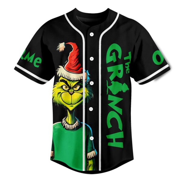 The Grinch Baseball Jersey For Men Women And Kids Gift for Fans