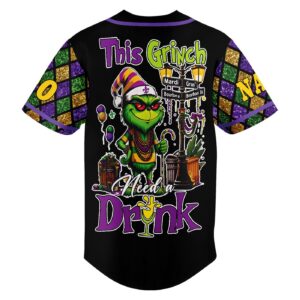 The Grinch Baseball Jersey For Men Women And Kids Gift for Fans 1