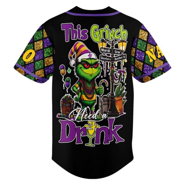 The Grinch Baseball Jersey For Men Women And Kids Gift for Fans
