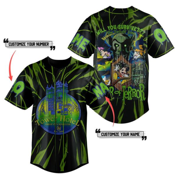 The Hollywood Tower Hotel Baseball Jersey For Men Women And Kids Gift for Fans