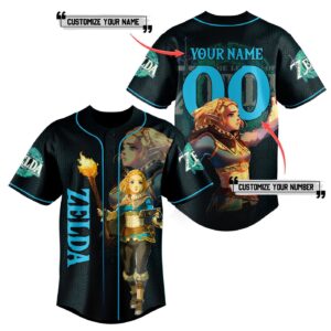 The Legend of Zelda Baseball Jersey For Men Women And Kids Gift 1
