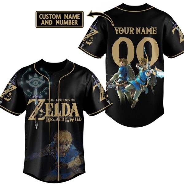 The Legend of Zelda Baseball Jersey For Men Women And Kids Gift for Fans