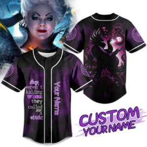The Little Mermaid Baseball Jersey For Men Women And Kids Gift 1