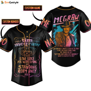 Tim McGraw Baseball Jersey For Men Women And Kids Gift