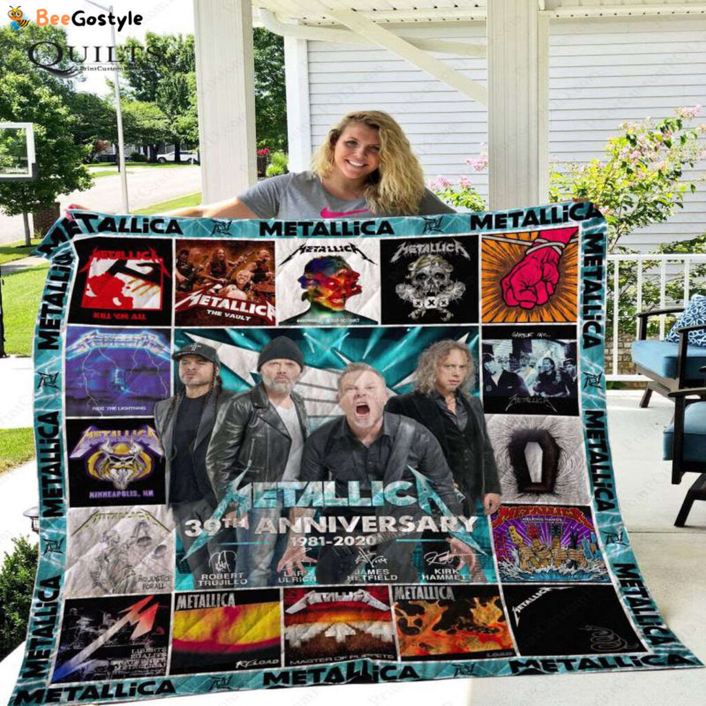 TLMus- Metallica Quilt Blanket TLMus- Metallica Quilt Blanket