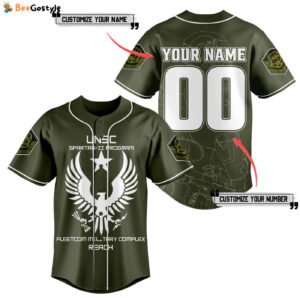 Unsc Spartan-II Program Baseball Jersey For Men Women And Kids Gift