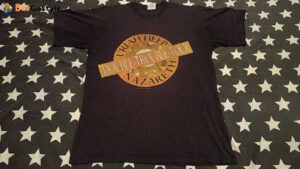 Uriah Heep Nazareth Double Trouble Tour 1998 Heavy Rock Band T-Shirt: Led Zeppelin Deep Purple Thin Lizzy Rainbow Ac Dc Motorhead Black Sabbath Dio