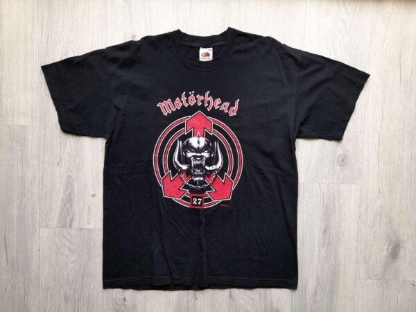Vintage Motorhead 27 Shirt XL – Thrash Metal Anniversary Tee Born to Lose Live to Win