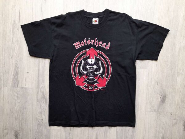 Vintage Motorhead 27 Shirt XL – Thrash Metal Anniversary Tee Born to Lose Live to Win