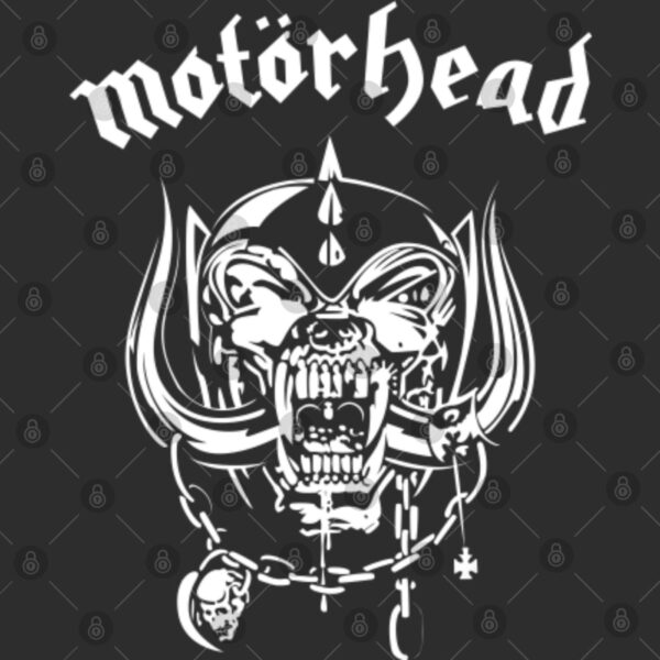 Vintage Motorhead England Merch T-Shirt Double Side – Official Band Apparel