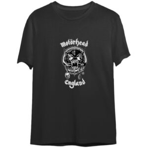 Vintage Motorhead England T-Shirt - Authentic Rock Band Merchandise 1