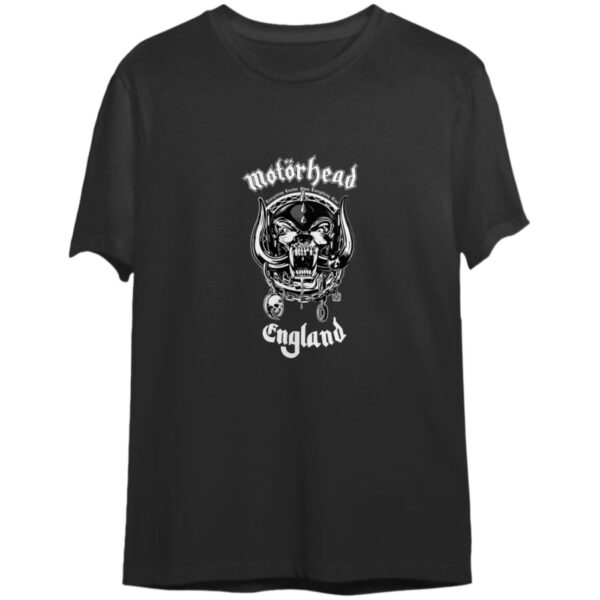 Vintage Motorhead England T-Shirt – Authentic Rock Band Merchandise
