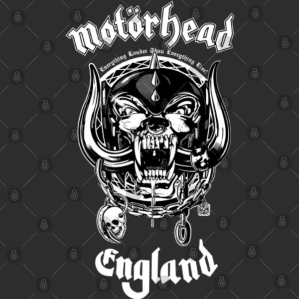 Vintage Motorhead England T-Shirt – Authentic Rock Band Merchandise