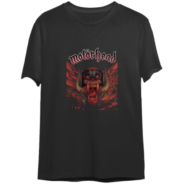 Vintage Motorhead Merch T-shirt Sacrifice Tour Single Stitch Double Side – Rare Rock Band Tee