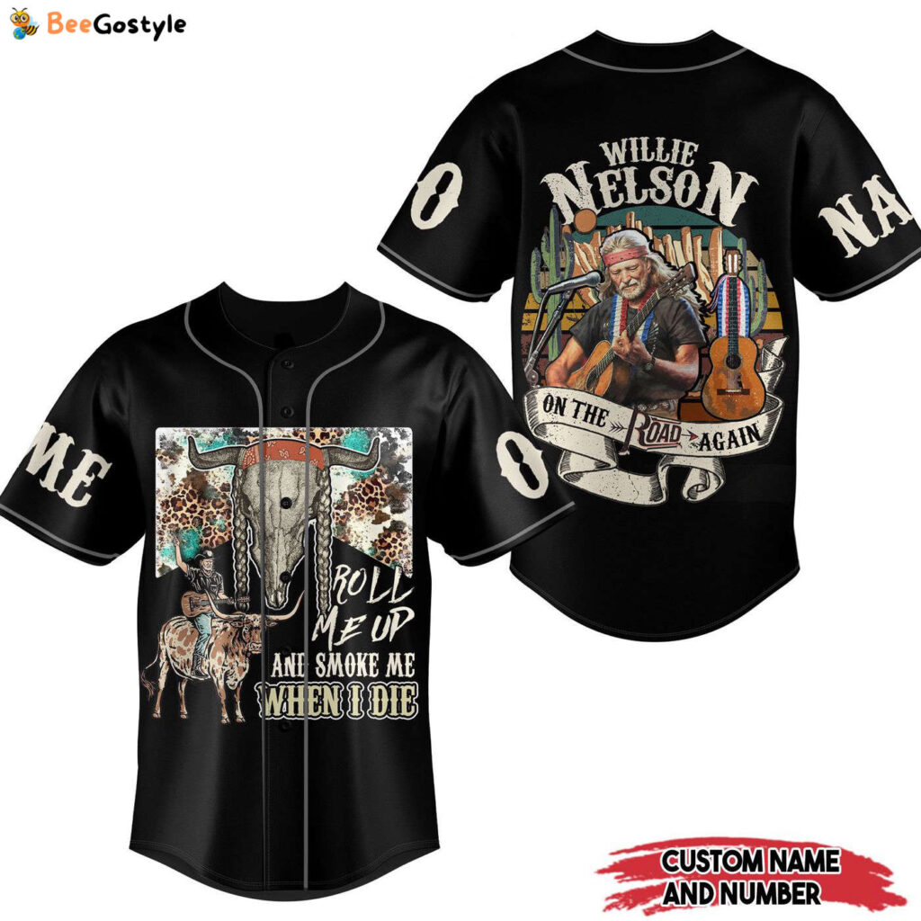 Willie Nelson Baseball Jersey For Men Women And Kids Gift Willie Nelson Baseball Jersey For Men Women And Kids Gift