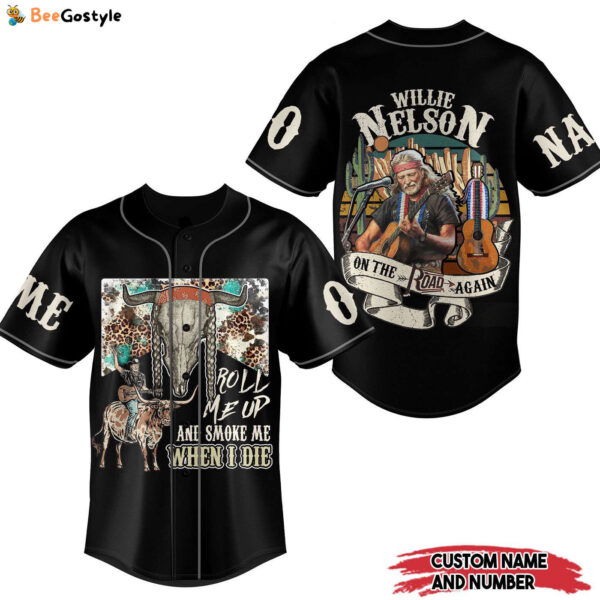 Willie Nelson Baseball Jersey For Men Women And Kids Gift