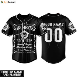 Winchester Brothers Baseball Jersey For Men Women And Kids Gift
