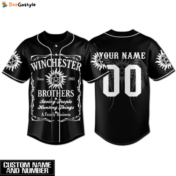 Winchester Brothers Baseball Jersey For Men Women And Kids Gift
