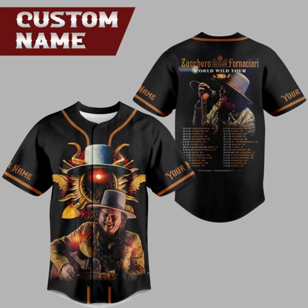 Zucchero Fornaciari Baseball Jersey For Men Women And Kids Gift